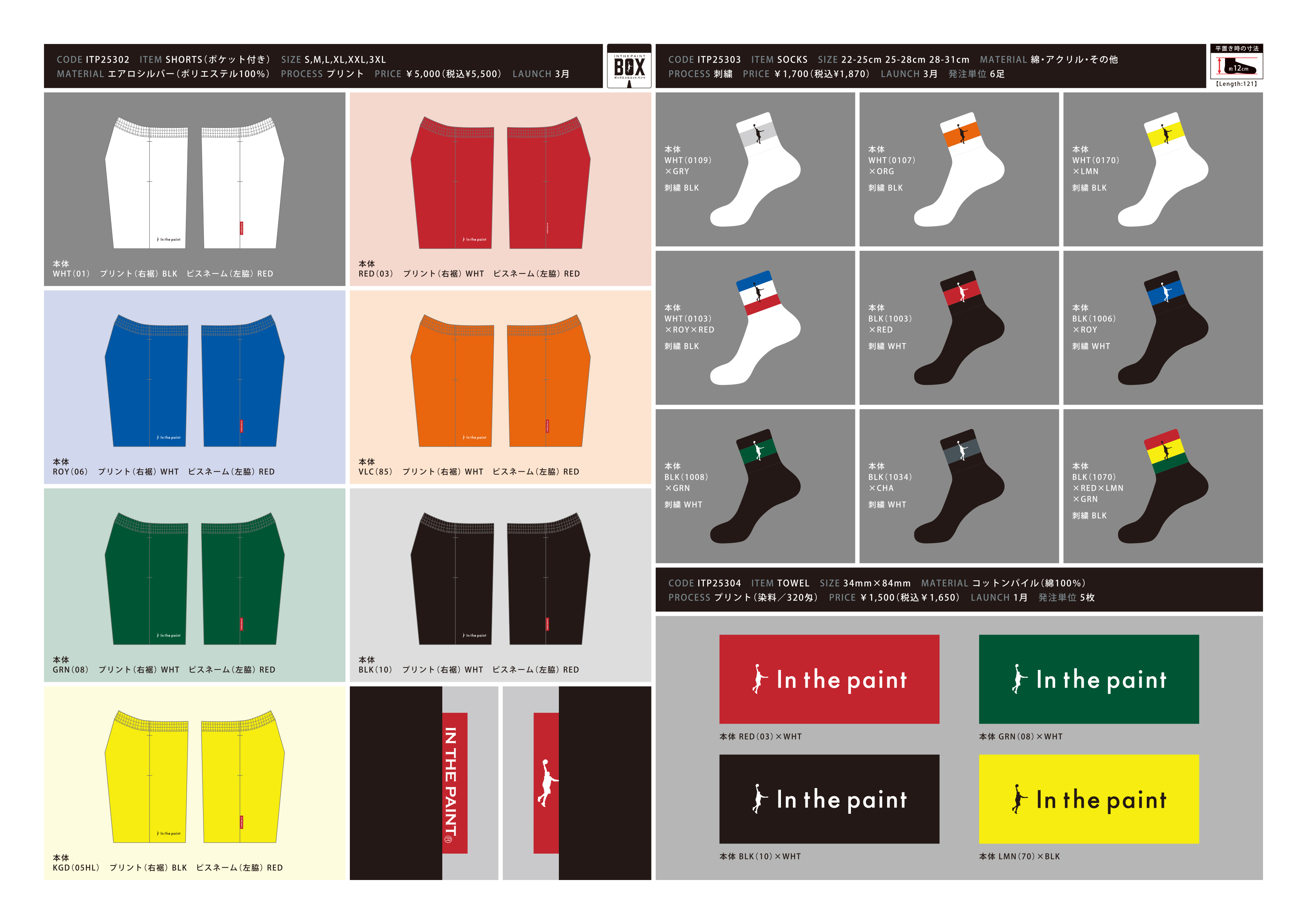 IN THE PAINT:PRODUCTS CATALOG